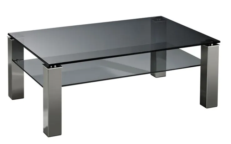 HAUKE HENDRIKS Couchtisch 100 x 100 cm schwarz