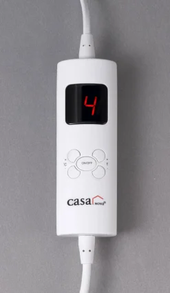 Heizdecke HENRY 130 x 180 cm anthrazit