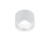 helestra LED Deckenlampe KARI Glas/Stahl Ø 11,5 cm Höhe 7,5 cm matt Weiß