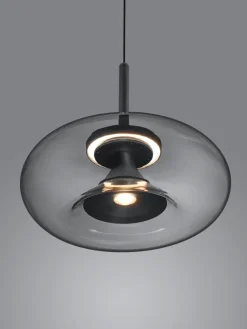 helestra LED Pendelleuchte SICA schwarz