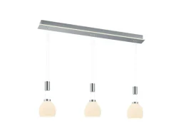 HELL LED Balkenpendel SAM 110 cm nickelfarbig