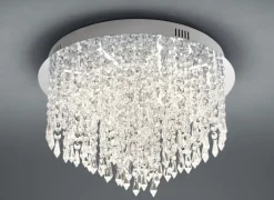 HELL LED Deckenlampe PALACE chromfarbig