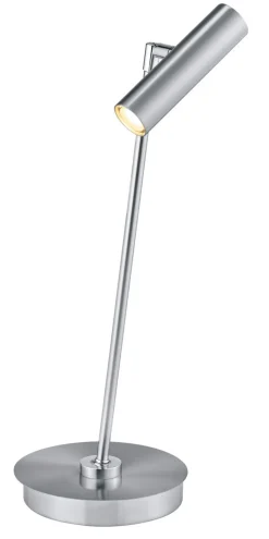 HELL LED Tischlampe TOM nickelfarbig /chromfarbig