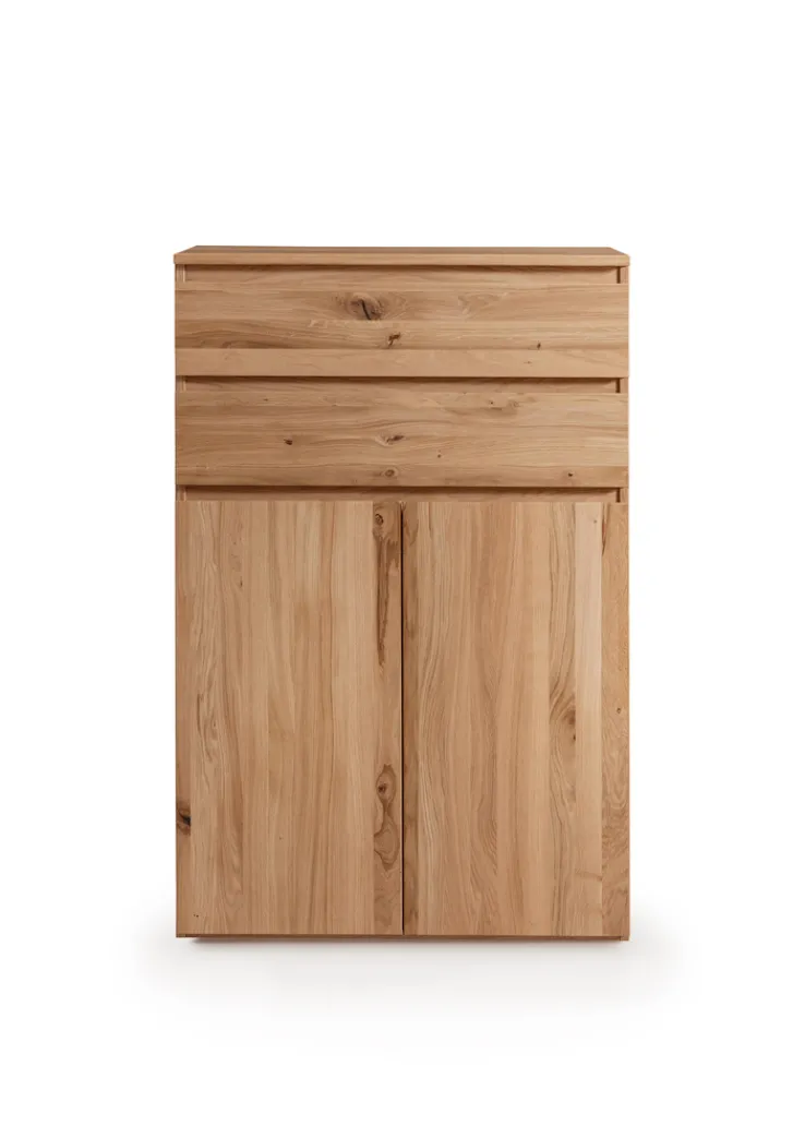 Highboard DURABLE OFFICE 80 x 121 cm braun