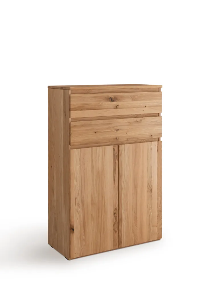 Highboard DURABLE OFFICE 80 x 121 cm braun