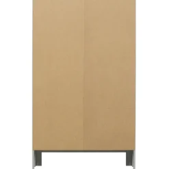Highboard EVA 93 x 150 cm Kiefer teilmassiv nebelweißes Finish