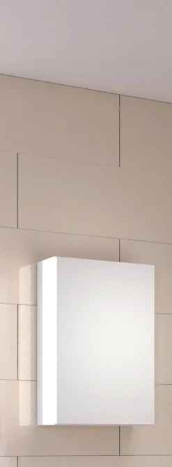 Hängeschrank BAABE 40 x 64 cm Weiß matt