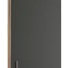 Hängeschrank GRADO 37 x 75 cm Eiche/ Grau