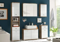 Hängeschrank POOL Artisan Eiche/ weiß