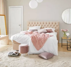 Kinder Hochflorteppich SOUL 70 x 140 cm beige