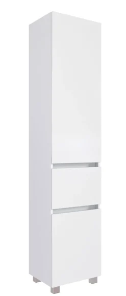 Hochschrank BAABE 40 x 180 cm Weiß matt