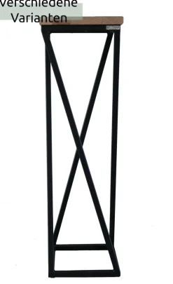 holz4home Blumenständer 21 x 90 cm Eiche geölt