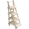 holz4home Gartenregal LADDER 109 cm braun