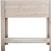 holz4home Hochbeet 80 x 37 cm grauweiß