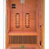 Infrarotsauna SUNRISE M 120x190x105 cm braun