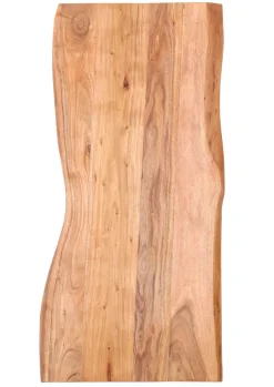 INTERhome Bartisch TENSIO 140 x 60 cm Akazie Massivholz/schwarz