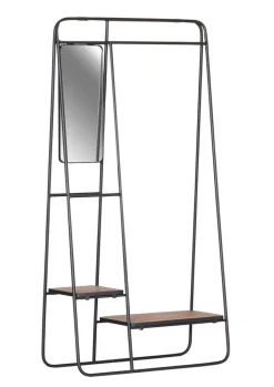 INTERhome Garderobe DRESSCODE 65 x 190 cm schwarz/ braun