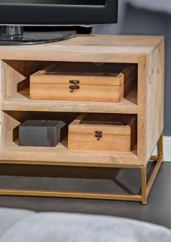 INTERhome Lowboard BAHAR 130 x 55 cm Mango natur