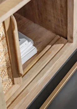 INTERhome Lowboard BAHAR 130 x 55 cm Mango natur