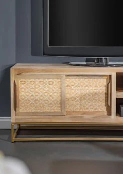 INTERhome Lowboard BAHAR 130 x 55 cm Mango natur