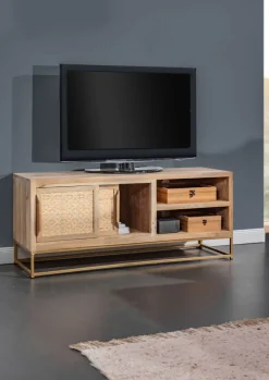 INTERhome Lowboard BAHAR 130 x 55 cm Mango natur