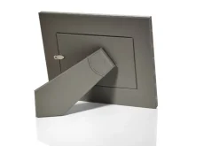 JOOP! Bilderrahmen CORNFLOWER Textil 18 x 22 x 1,5 cm grau-weiß