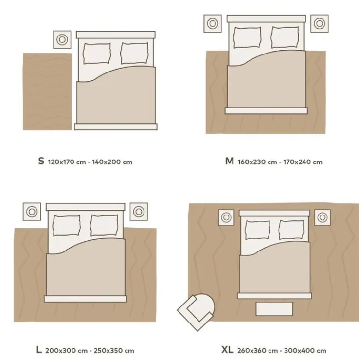 JOOP! Hochflorteppich NEW CURLY 140 x 200 cm natur