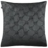 JOOP! Kissenhülle J-VELVETY 45 x 45 cm schwarz/grau