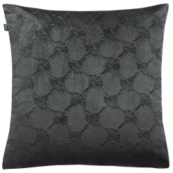 JOOP! Kissenhülle J-VELVETY 45 x 45 cm schwarz/grau