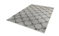 JOOP! Teppich CORNFLOWER DOUBLE 140 x 200 cm silberfarbig