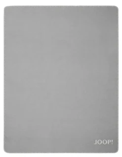 JOOP! Wohndecke MELANGE DOUBLEFACE 150 x 200 cm grau