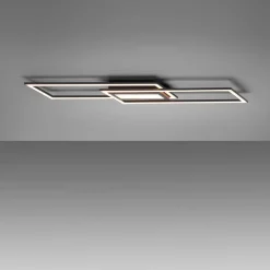 JUST LIGHT LED Deckenlampe ASMIN 17,9 x 100 cm schwarz