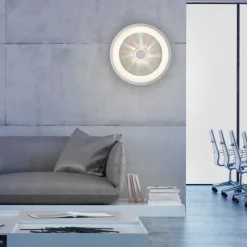 JUST LIGHT LED Deckenlampe VERTIGO 46 cm weiß