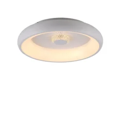 JUST LIGHT LED Deckenlampe VERTIGO 46 cm weiß