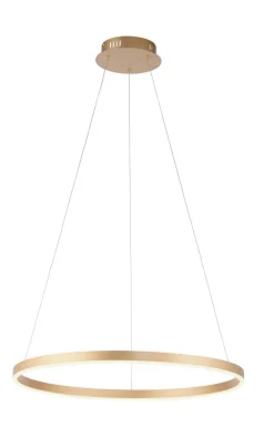 JUST LIGHT LED Pendelleuchte RITUS 58 cm messingfarbig