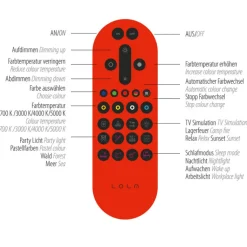 JUST LIGHT LED Stehlampe mit Leselampe LOLAsmart-ROCCO