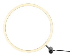 JUST LIGHT LED Tischlampe RITUS 28 cm alufarbig