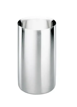 JUSTINUS Champagnerkühler ALBA 11 x 11 x 18,8 cm Edelstahl chromfarbig