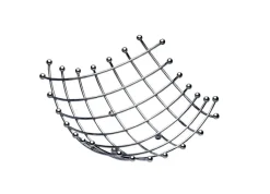 JUSTINUS Obstkorb LIFESTYLE Edelstahl