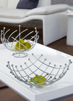 JUSTINUS Obstkorb LIFESTYLE Edelstahl