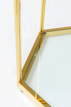 KARE DESIGN Beistelltisch COMB 55 cm goldfarbig