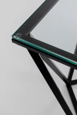 KARE DESIGN Beistelltisch CRISTALLO schwarz 50x50x55 cm