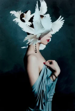 KARE DESIGN Bild MOTHER OF DOVES petrolblau