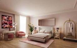 KARE DESIGN Nachtkonsole LUXURY 49 x 50 cm verspiegelt