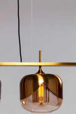 KARE DESIGN Retrofit Hängelampe GLOBLET QUATTRO goldfarbig