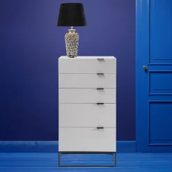 KARE DESIGN Retrofit Tischlampe ROSE MULTI schwarz /silberfarbig