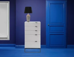 KARE DESIGN Retrofit Tischlampe ROSE MULTI schwarz /silberfarbig