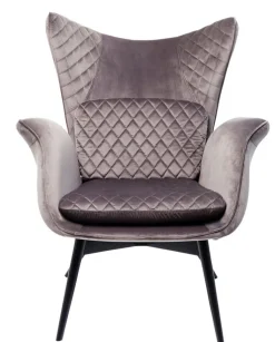 KARE DESIGN Sessel IK silbergrau