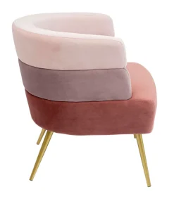 KARE DESIGN Sessel SANDWICH 65 x 74 cm rosa