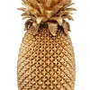 KARE DESIGN Vase PINEAPPLE 25 x 25 x 50 cm Metall goldfarbig